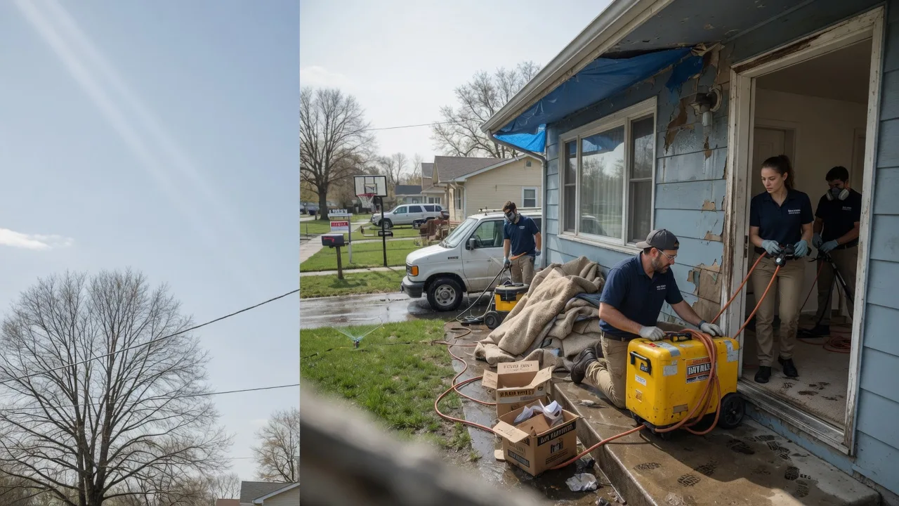 Basement Flood Cleanup in Woodbridge, VA near me